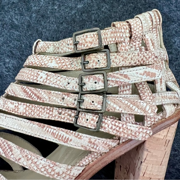 Opening Ceremony-Platform Caged Straps Buckled Sandals-7 NEW CONDITION - Picture 7 of 10